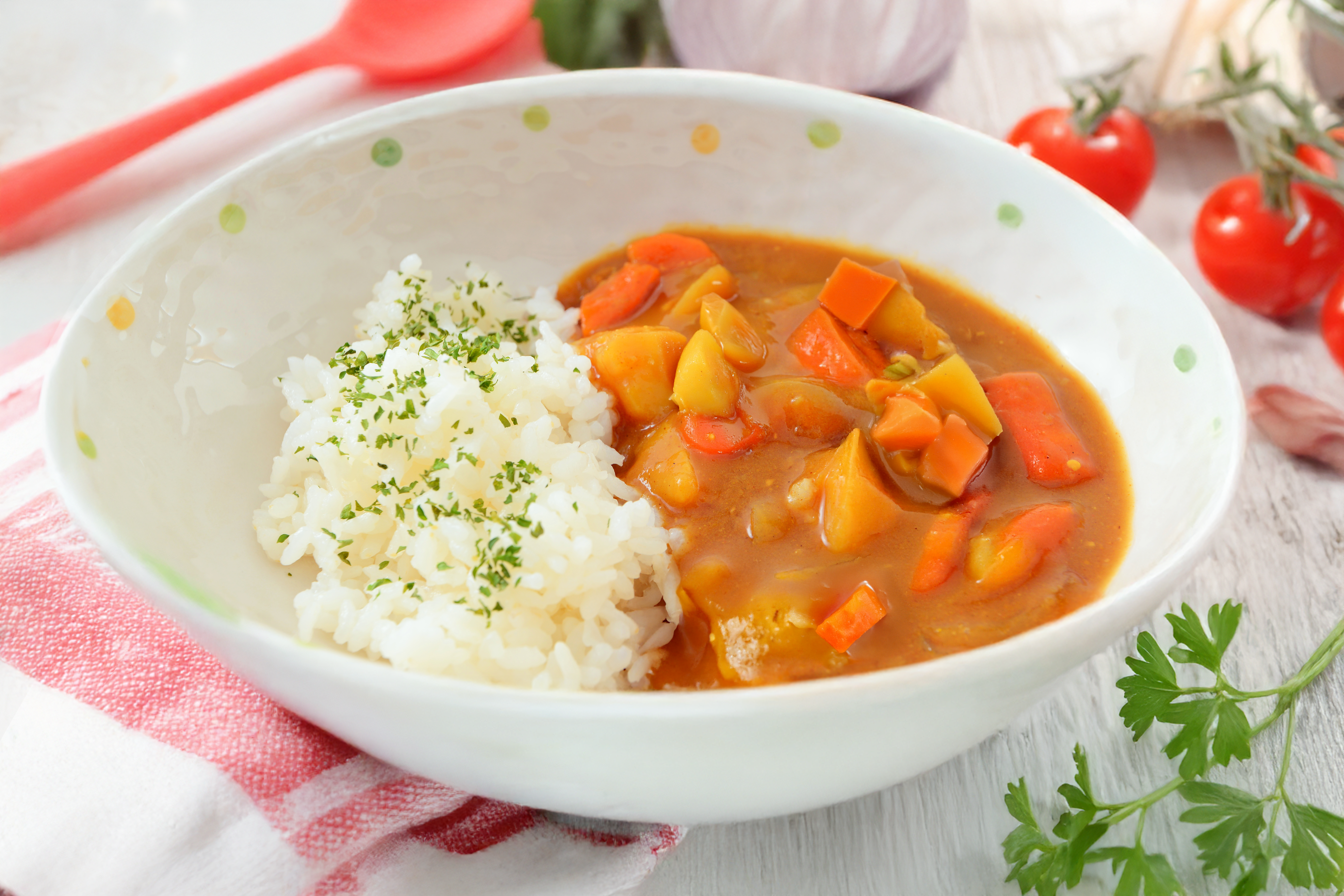 Kipcurry met rijst