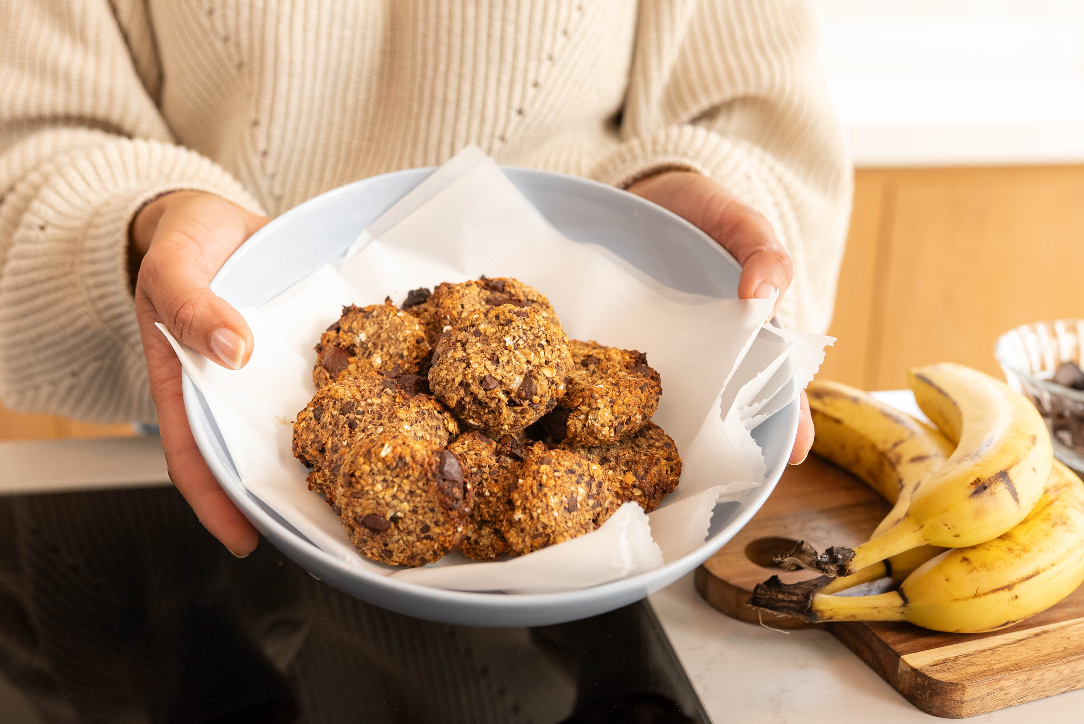 Havermout-choco koekjes