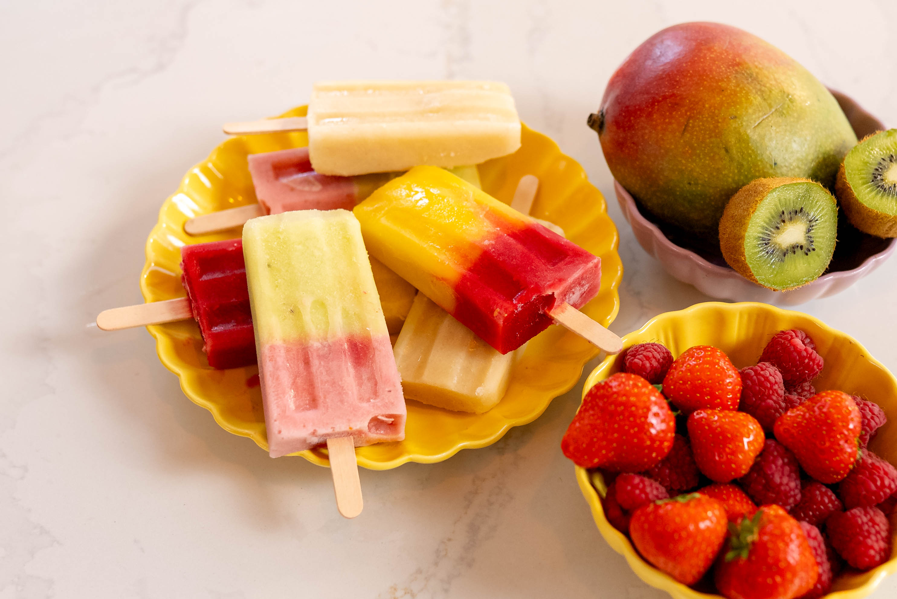 Frozen ice-pops